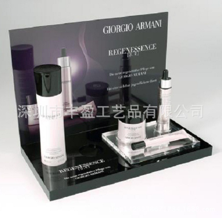 深圳亚克力化妆品架 唇膏展示架 有机玻璃制品