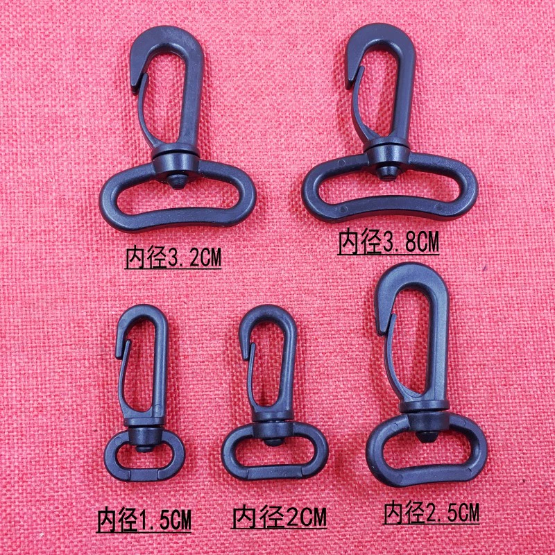 Готовые к отправке аксессуары для багажа: пластиковый поворотный крючок-защелка, крючок для собак, крючок с креплением, доступен в различных цветах, нескользящий, для чемодана