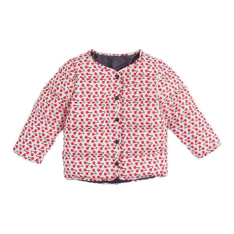 Chaqueta acolchada de algodón para niñas Chaqueta acolchada de algodón para niños 2024 nuevo otoño e invierno Bebé Forro cálido Chaqueta ligera