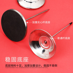 Stainless steel bar order collection pin for milk tea shop, dedicated takeout ticket and voucher fork for restaurants and hotels.