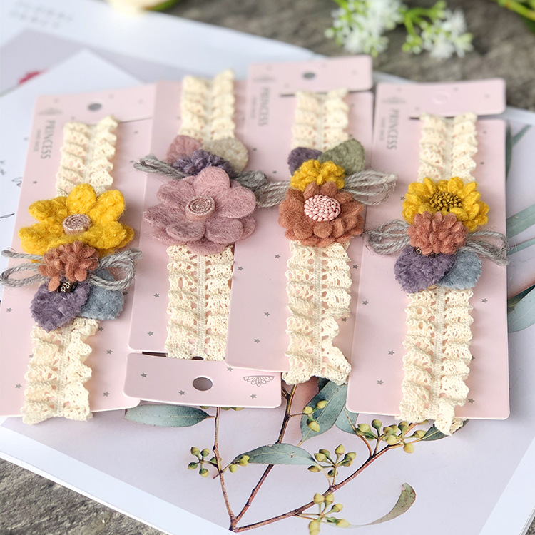 Demi-season children's elastic cute headband