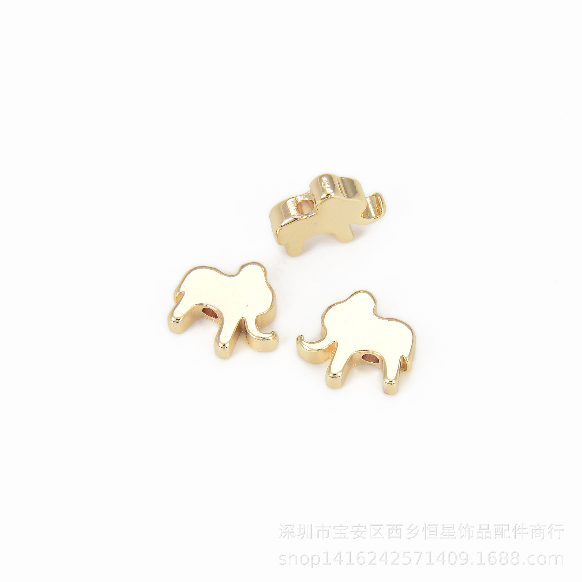 14K 골드 코끼리 11*12*2.0 (조리개)