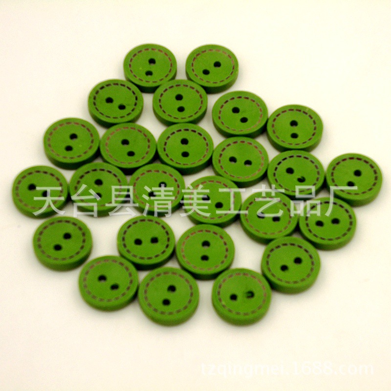 Envío libre botón de puntos hermosa decoración los niños hecho a mano botón 50 unidades por paquete comercio exterior