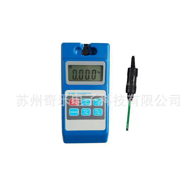 WT10E Teslaumrito Гауссметр детектор напряженности магнитного поля Магнитометр Цифровой прибор для испытания поверхностного магнитного поля