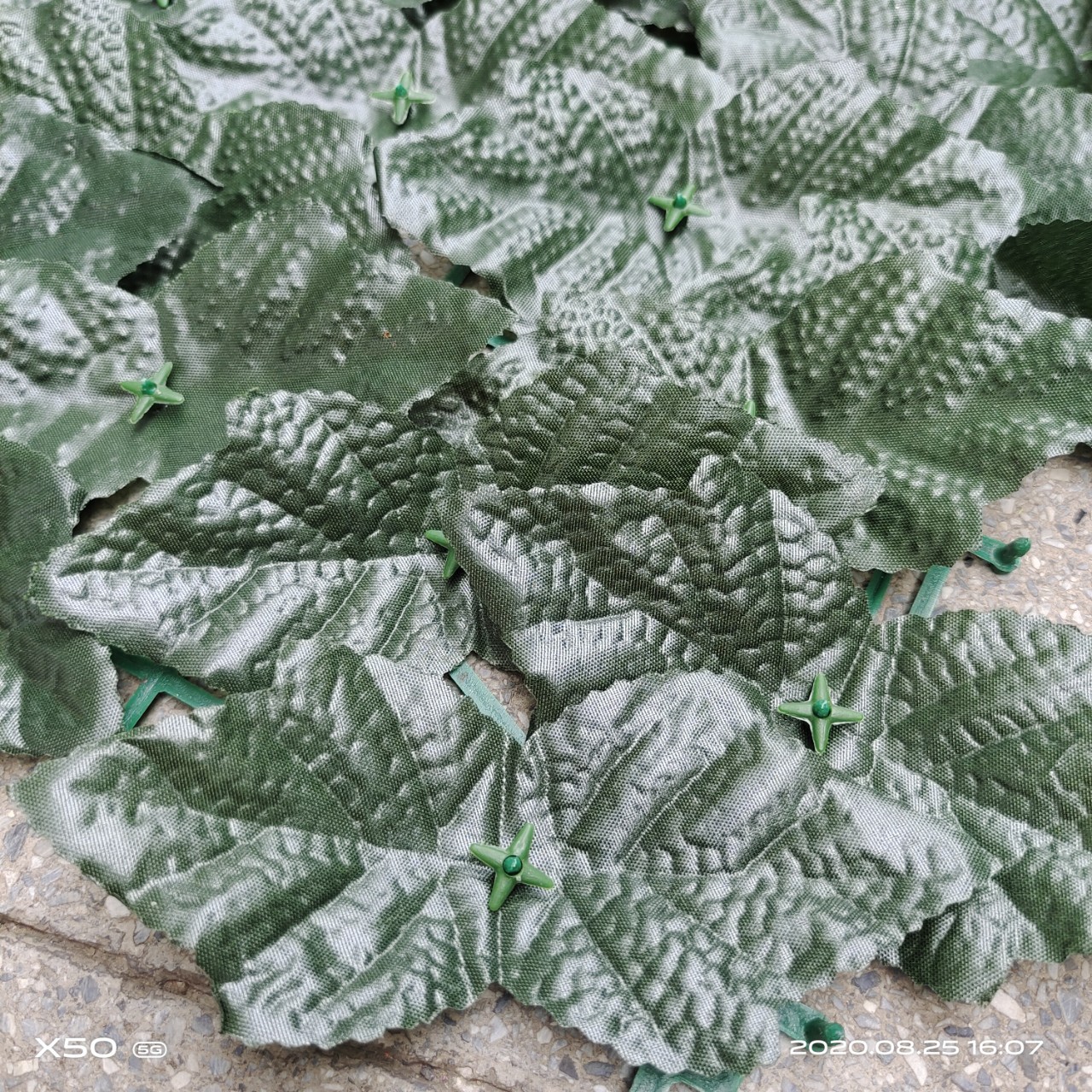 Cerca artificial cerca de la hoja valla al aire libre valla de hoja verde artificial decorativa planta verde hojas