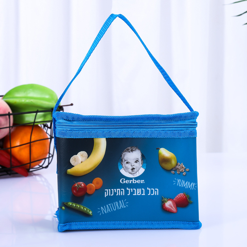 无纺布冷藏保温袋定 做外卖便当火锅冰包手提拉链牛津布保温包定