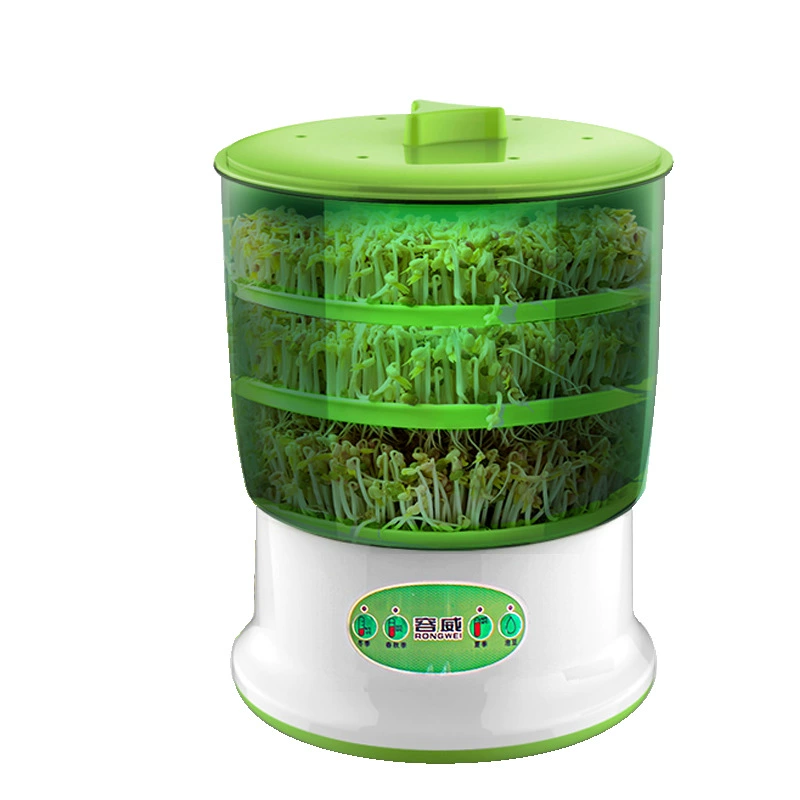 Bean sprout machine Furnishing полностью автоматический большой емкости волосатая зубная бочка для проростков мускусных бобов домашнего приготовления маленький луковичный сосуд