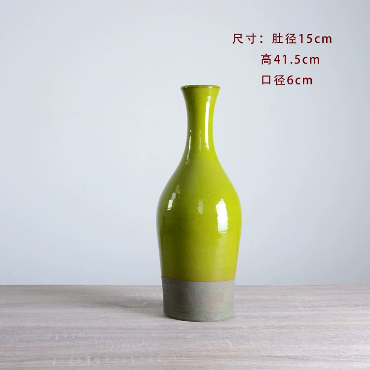 Внешняя торговля Европа и США Средиземноморский ледяной трещина песок керамический бинауральный цветочный горшок ваза/дом/Цветочные украшения