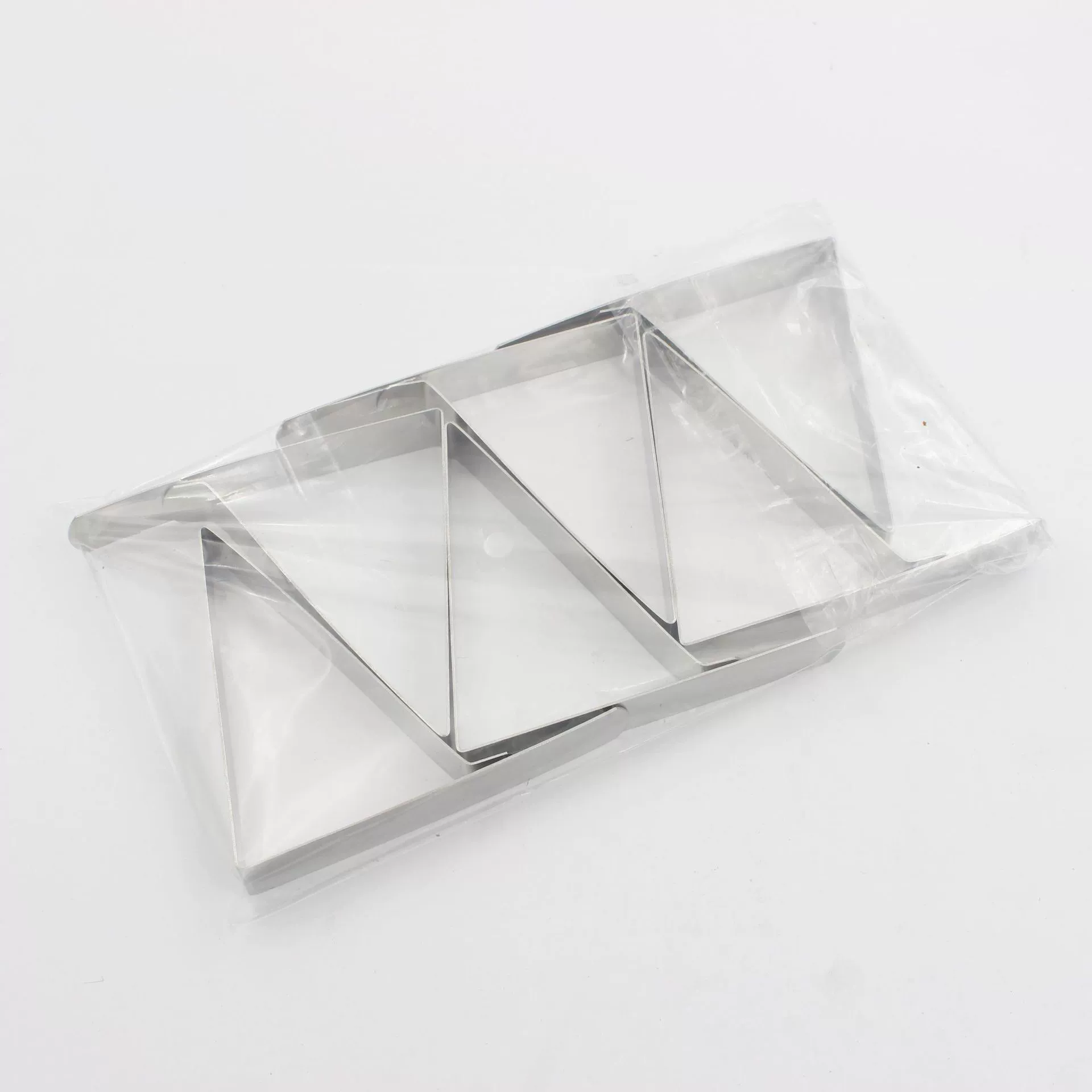 Big elastic triangle stainless steel, clips included
