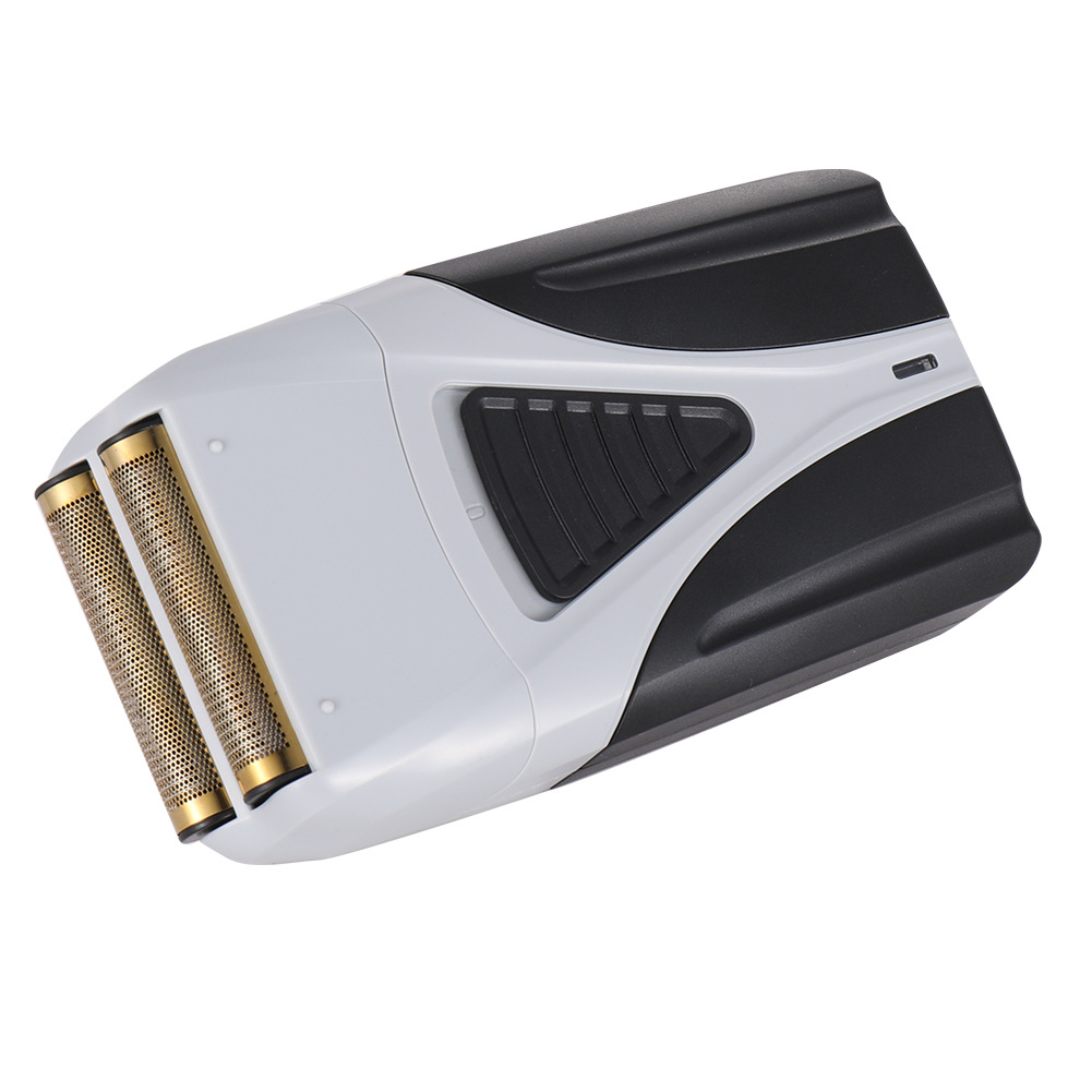 Procating Afeitadora eléctrica máquina de afeitar USB push blanco doble red fuerte portátil hombres traje afeitar