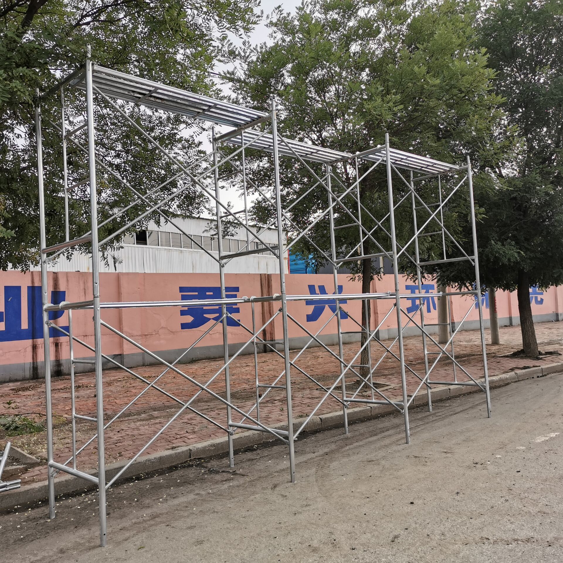 厂家生产脚手架梯形脚手架门型脚手架批发各种型号脚手架可开票