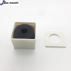 Manufacturer Wholesale High-Quality TV ABS Interview Microphone with Stand, PVC Nameplate for Microphone Identification