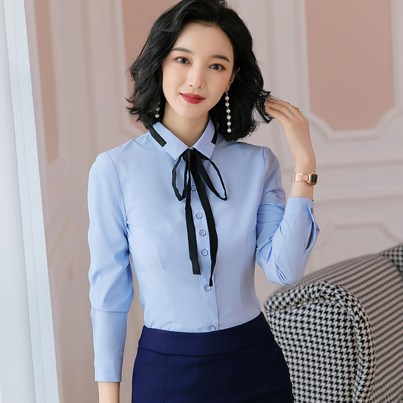 616 블루 셔츠