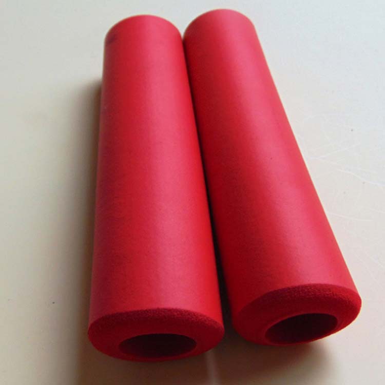 EVA橡胶发泡管套 NBR橡塑海绵手把套管泡棉握把泡沫手柄套印图案