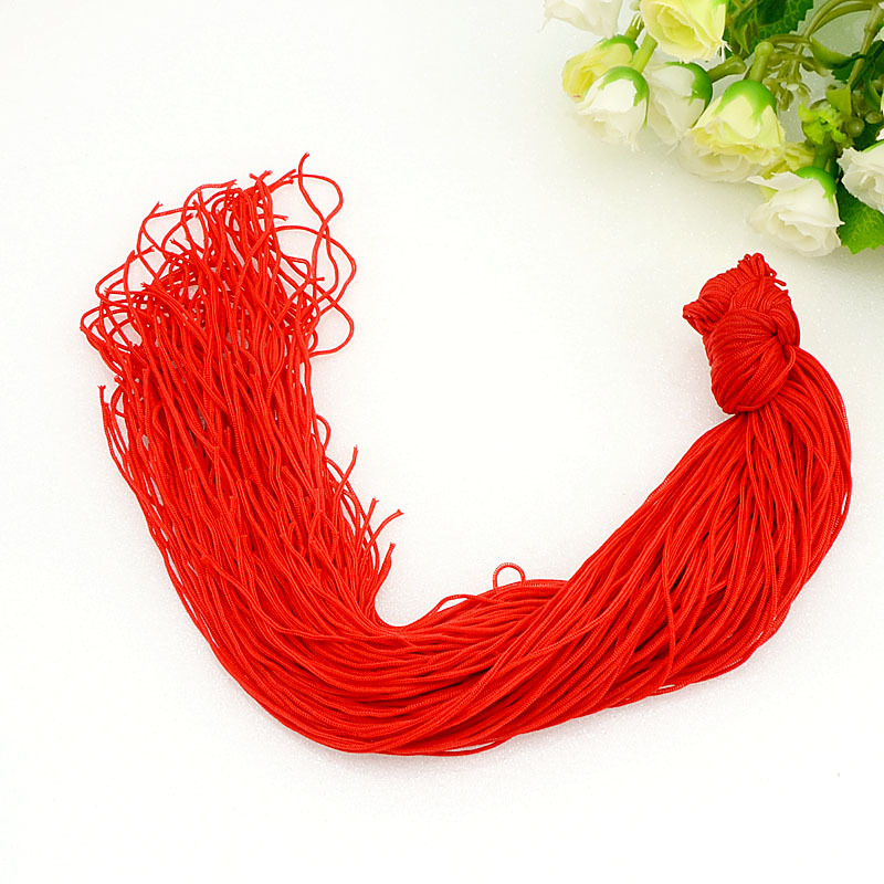 ethnic red rope bracelet