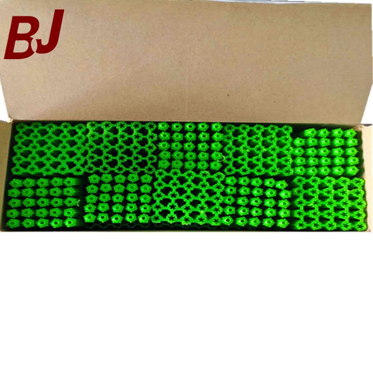 全新料塑料胀赛 6厘8厘绿色自攻螺丝钉胶塞墙塞涨塞胀塞胶粒胶