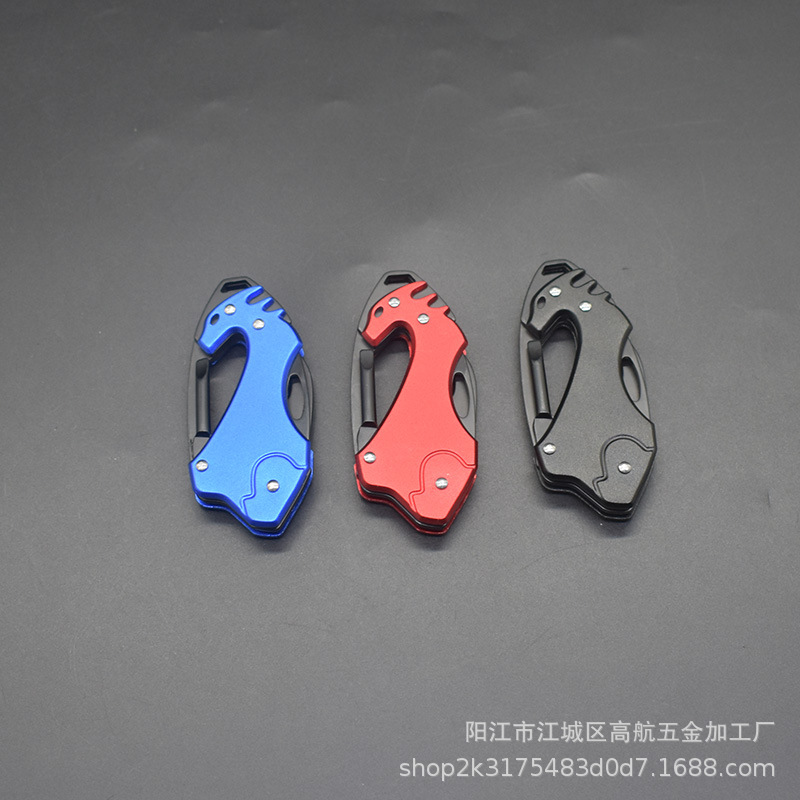 户外求生工具多功能发黑小刀野营用品多功能工具礼品