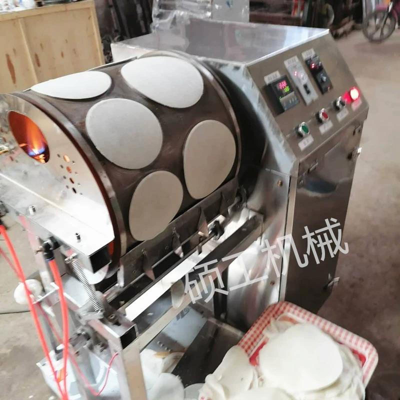 Пекинская жареная утка торт машина автоматическая блинная машина Коммерческая Спринг-Ролл Кожа яичная кожа лазанья торт кожа жареная утка торт машина Однорядная