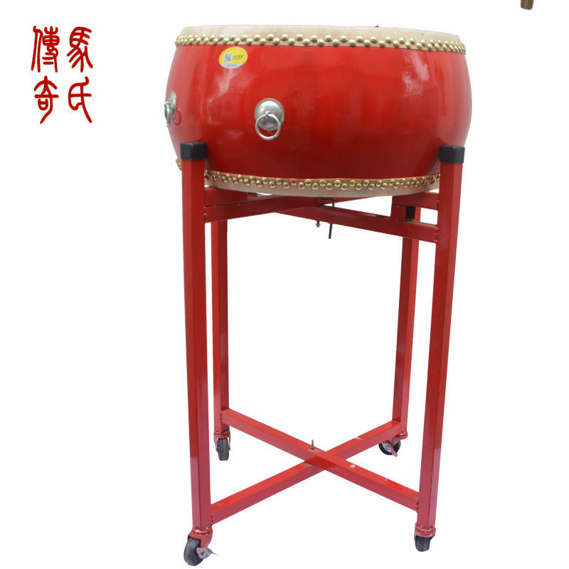 马氏传奇14寸扁鼓架1.4尺威风鼓架金属鼓架可推动鼓架折叠式