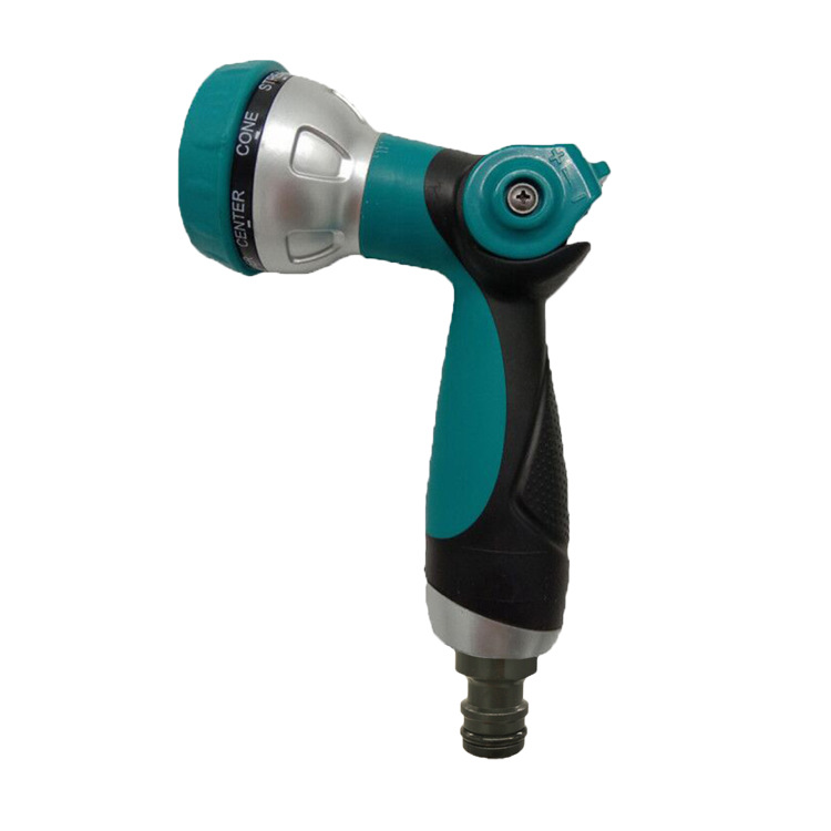 包胶八功能  高压园林灌溉水枪 品质优 洗车水枪