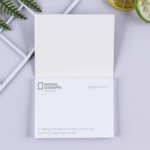 办公记事N次贴卡通便利贴定 做100*75mm便签本广告即时贴印制LOGO