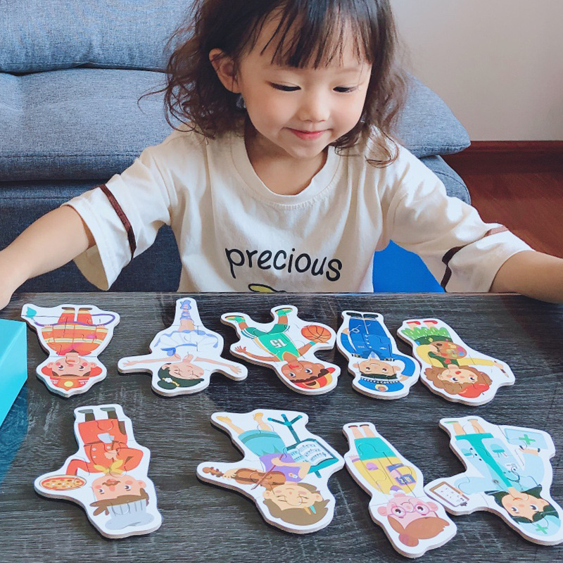 De los niños de madera rompecabezas grande avanzada bebé la primera infancia juguetes educativos y niñas Ventas Directas fábrica