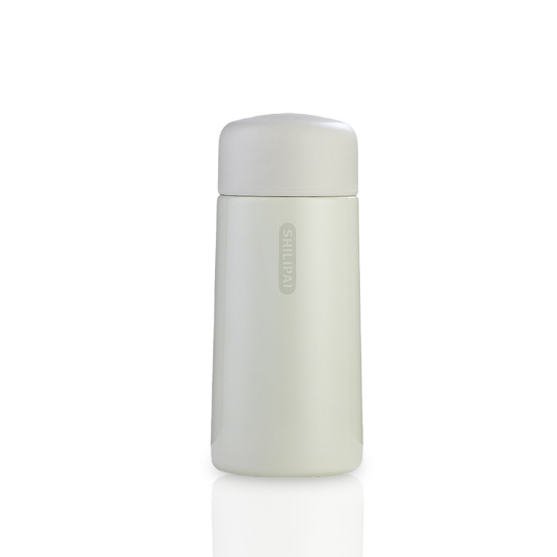 Conveniente 100 mini pequeño lindo termo taza portátil chica portátil taza coreana portátil pequeña taza aislada