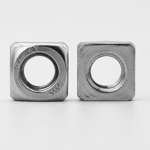 304 stainless steel square nut galvanized square nut nickel plated square nut cap M3|M4|M5|M6