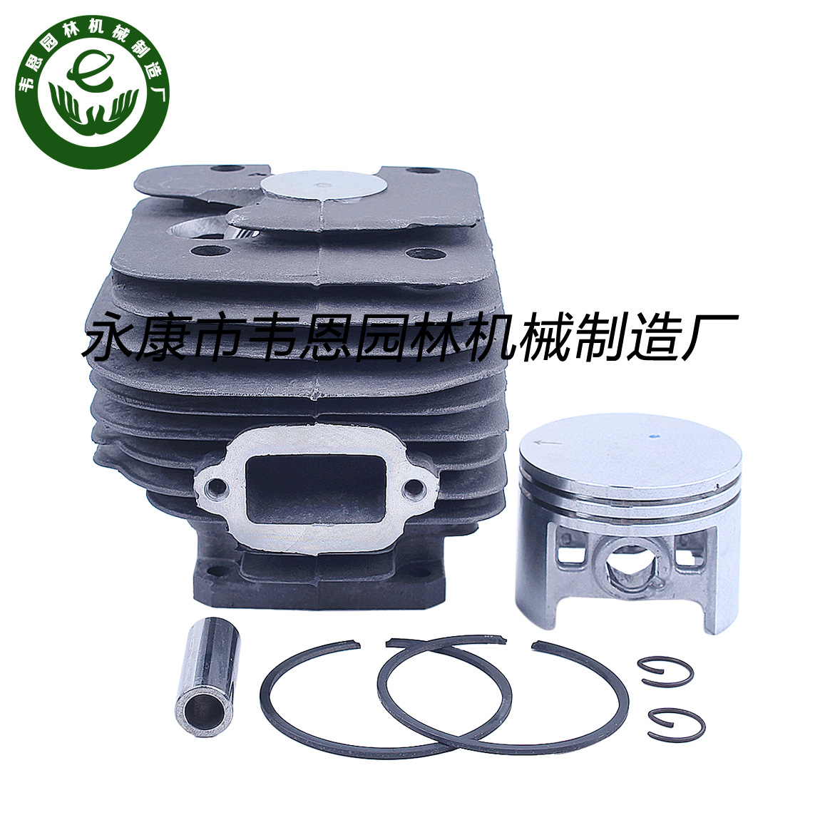 适用于斯蒂尔MS381气缸总成52mm 斯蒂尔精品油锯缸体总成气缸组件