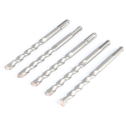 Zhongtian carbide round shank electric hammer drill bit, straight cement hole drill bit, wall drilling shank drill bit