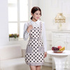 Fashionable double-layer apron, kitchen for food, bib for princess, overall, Korean style