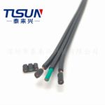 供应美国安规线 SPT-1 105℃高温线 18AWG 3芯电缆线 LED用电源线
