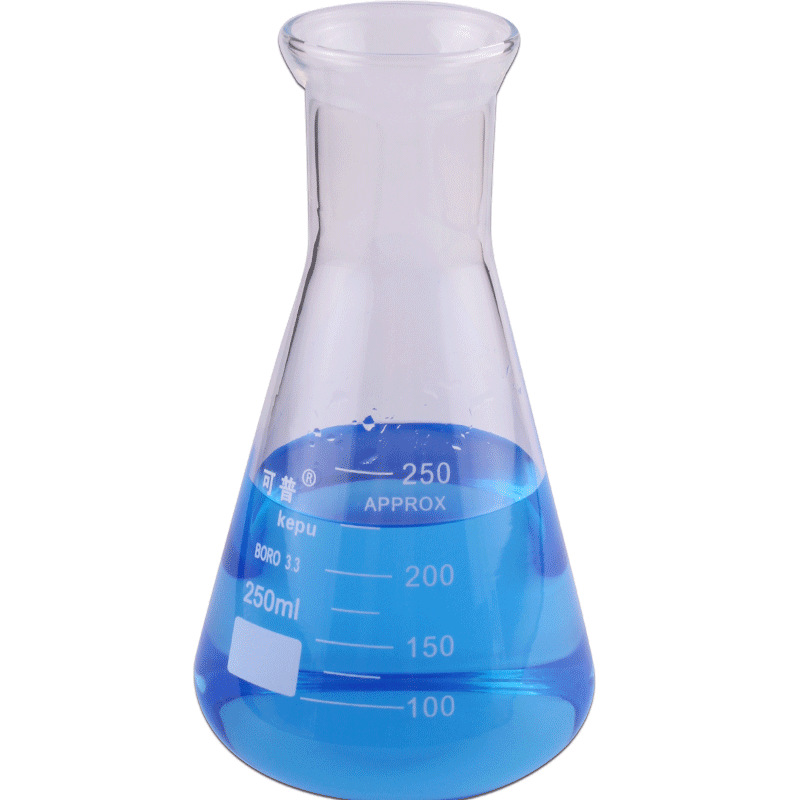 化学实验室仪器过滤搅拌玻璃三角烧瓶50100150250500锥形瓶量杯