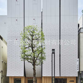 厂家定制冲孔铝单板白色烤漆云纹造型铝合金门头装饰材料雨棚铝板