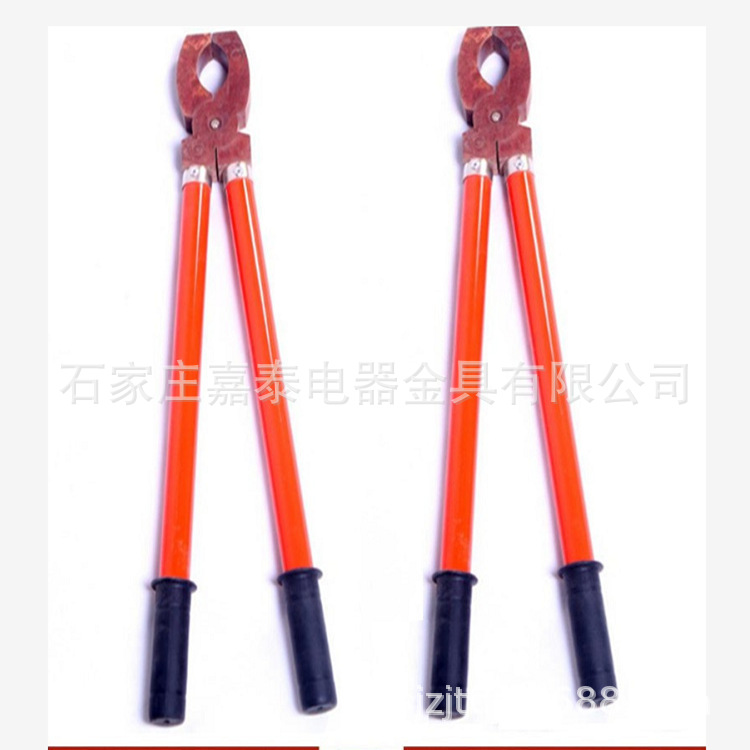 35kv电力高压绝缘夹钳 轻型手握式绝缘钳 环氧树脂虎口钳