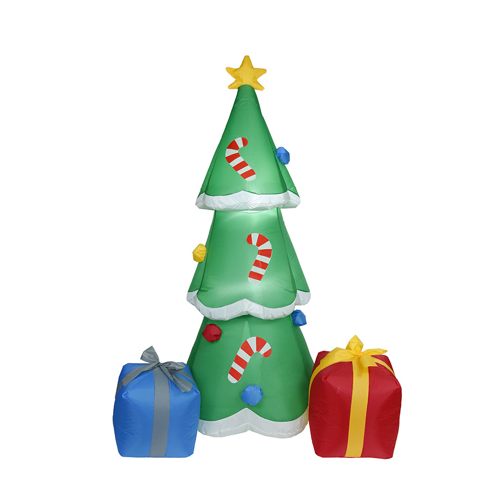 2020 Navidad transfronteriza molde inflable 1.8m árbol de Navidad modelo de iluminación LED decoración de patio