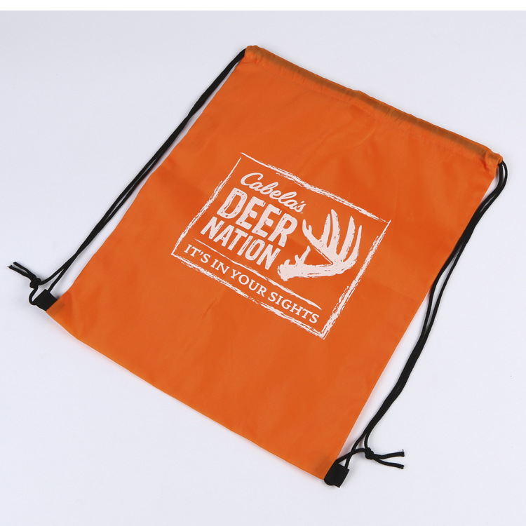 专定广告涤纶束口袋牛津布拉绳袋马拉松背包尼龙蓝球收纳袋抽绳袋