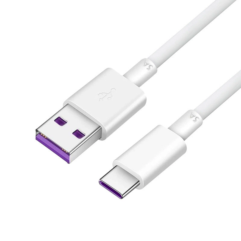 Кабель Type-C для быстрой зарядки Huawei, поддержка быстрой зарядки 5A, Android USB зарядный кабель 10