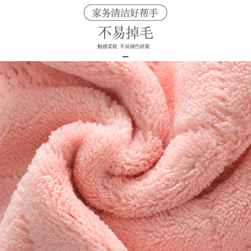 Wet Cloth Household Cleaning Home Kitchen Supplies Thick Cleaning Cloth Absorbent Convenient Non-stick Lazy Dishwashing Cloth