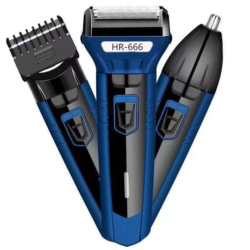 Running the Jianghu stall hot products multi-functional three-in-one electric shaver rechargeable Haorong 666 razor Running the Jianghu stall hot products multi-functional three-in-one electric shaver rechargeable Haorong 666 razor