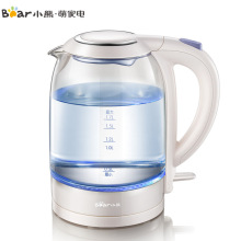 Bear/小熊 ZDH-A17L1 电热水壶1.7L玻璃烧水壶304家用高硼硅玻璃