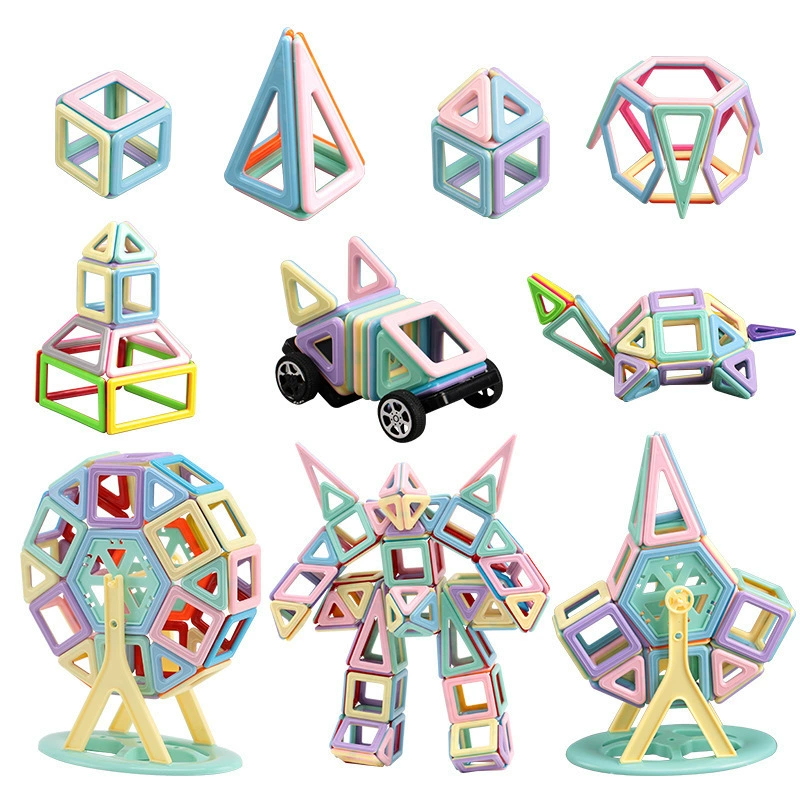 Magnetic children's variable strong magnet, constructor, set, second generation, wholesale