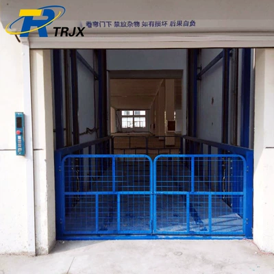 Avtomobil fırlanan platformaları Rail Lifting Platform Warehouse - sjg20-45