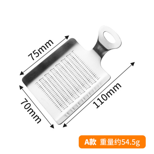 Spoon-type ginger grinder for grinding wasabi and mustard food supplement, carrot grinder for grinding 304 stainless steel grinder for grinding garlic paste