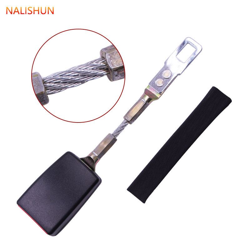 Extensificador del cinturón de seguridad del coche Cinturón alargado enchufe conector de la placa mujeres embarazadas fijo recoger la extensión de la cabeza base femenina tarjeta