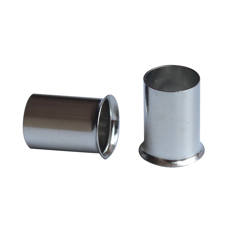 管形接线裸端头EN0508 欧式针形铜管 冷压接线端子 喇叭口线鼻子