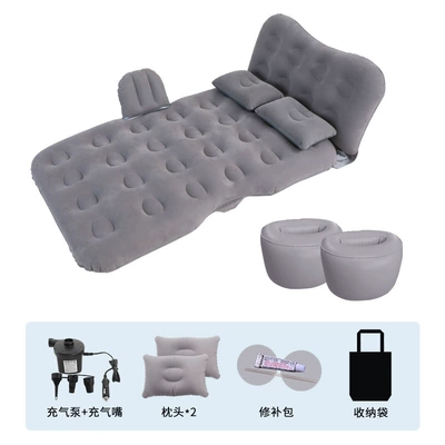 Car inflatable mattress car rear — Vehicle-mounted inflatable bed