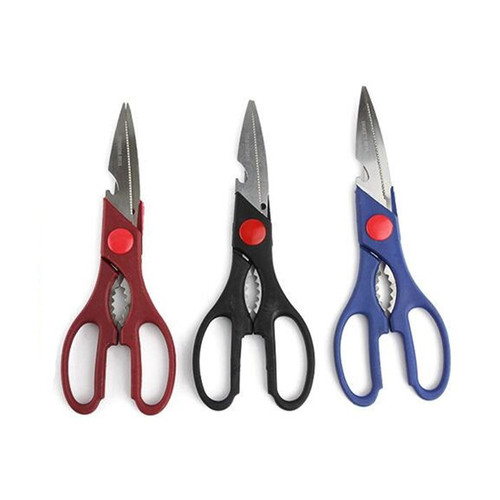 2 yuan store wholesale creative home manufacturers supply scissors, clips and other stainless steel kitchen scissors
