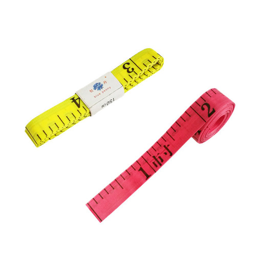 Colorful soft ruler for measuring bust, waist measurement, small measuring tape, mini clothes measuring meter, measurement ruler