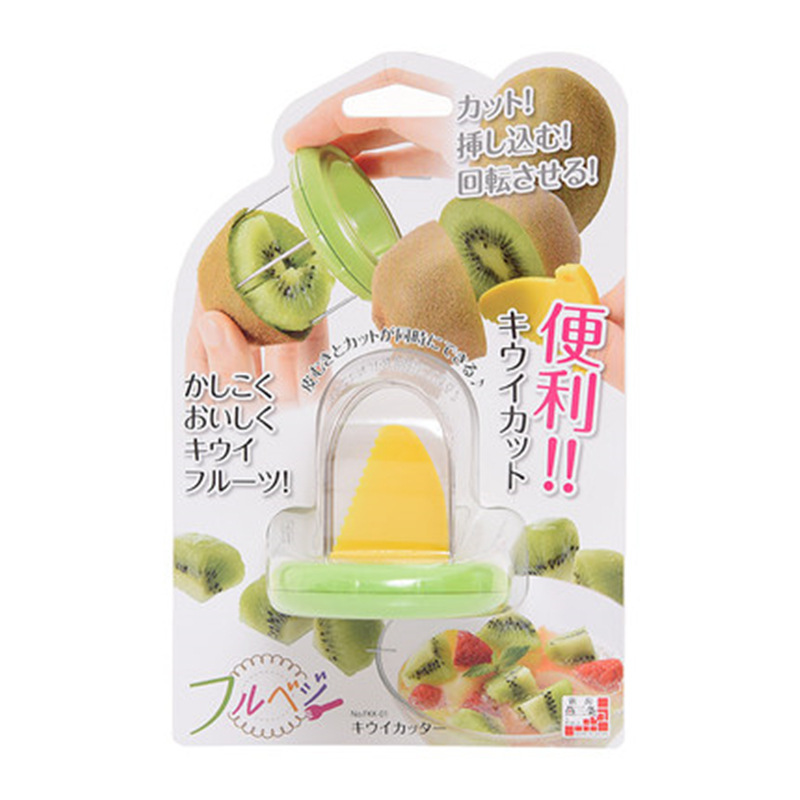Acero inoxidable creativo kiwi fruta pelador especial peeling herramienta para kiwi fruta fresca piel divisor